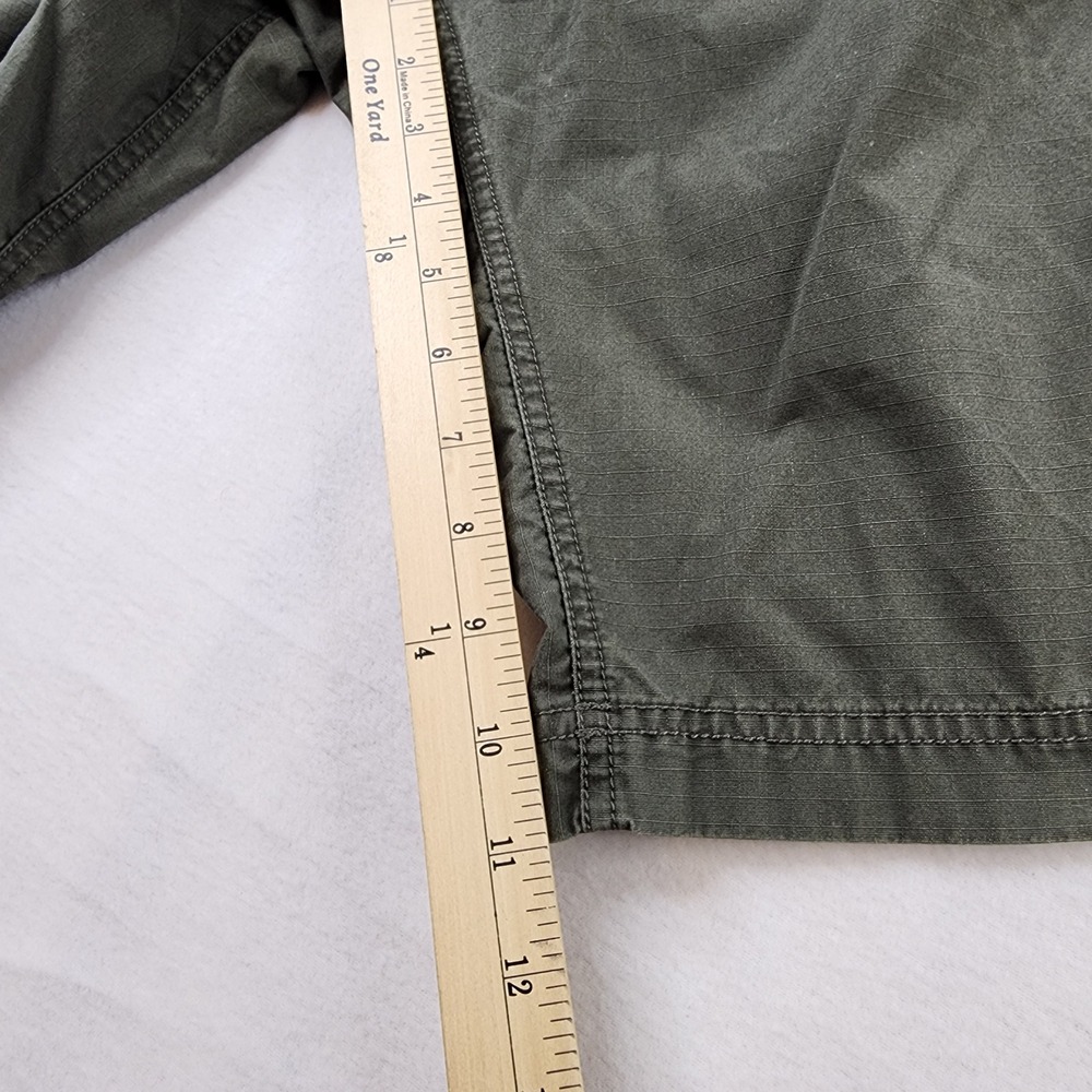 North Face Cargo Shorts Mens Size 40 Olive Green Ripstop Hiking Utility - Picture 8 of 11